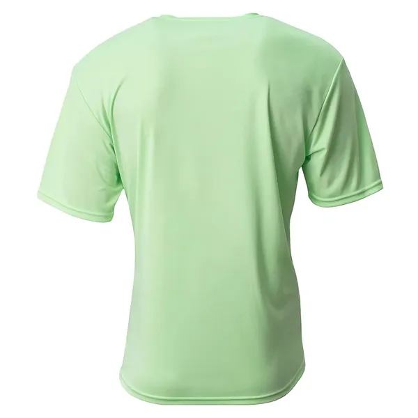 A4 Youth Cooling Performance Crew. 4 ounce. 100% micro poly interlock.... from ASI 89380 Staton Corporate and Casual / Staton®