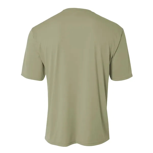 A4 Youth Cooling Performance Crew. 4 ounce. 100% micro poly interlock.... from ASI 89380 Staton Corporate and Casual / Staton®