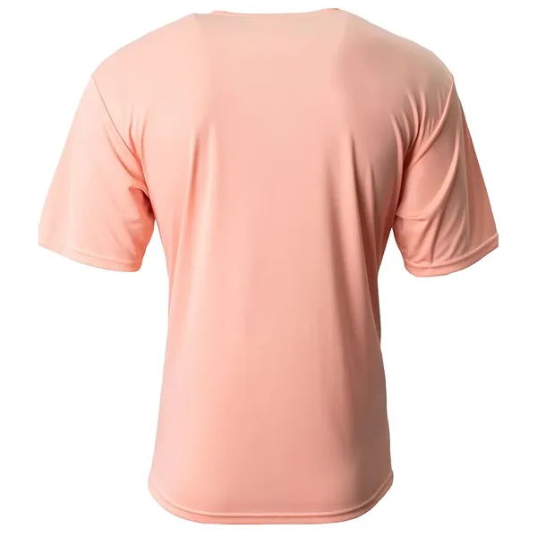 A4 Youth Cooling Performance Crew. 4 ounce. 100% micro poly interlock.... from ASI 89380 Staton Corporate and Casual / Staton®