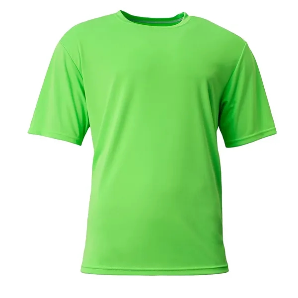 A4 Youth Cooling Performance Crew. 4 ounce. 100% micro poly interlock.... from ASI 89380 Staton Corporate and Casual / Staton®