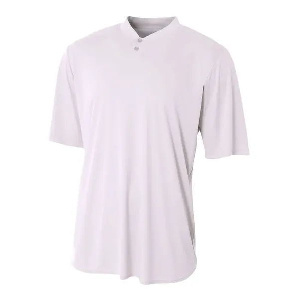 Youth Tek 2-Button Henley... from ASI 89380 Staton Corporate and Casual / Staton®