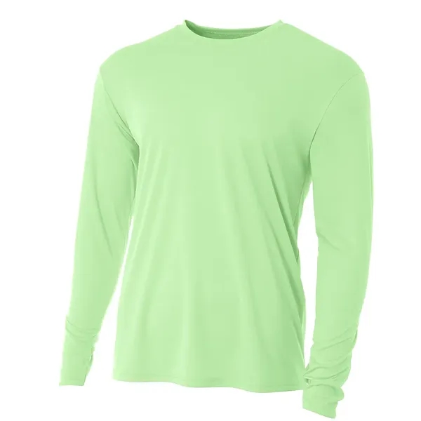 A4 Youth Cooling Performance Crew. 4 ounce. 100% micro poly interlock.... from ASI 89380 Staton Corporate and Casual / Staton®