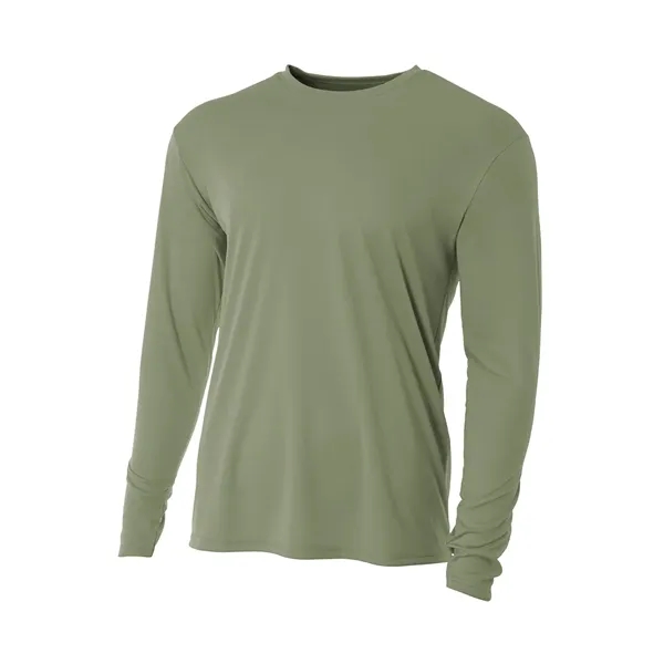 A4 Youth Cooling Performance Crew. 4 ounce. 100% micro poly interlock.... from ASI 89380 Staton Corporate and Casual / Staton®