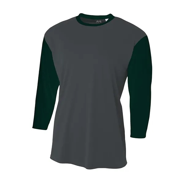 Youth 3/4 Sleeve Utility Shirt... from ASI 89380 Staton Corporate and Casual / Staton®