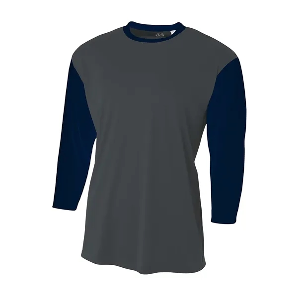 Youth 3/4 Sleeve Utility Shirt... from ASI 89380 Staton Corporate and Casual / Staton®