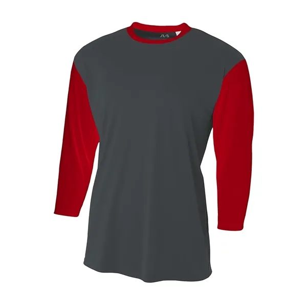 Youth 3/4 Sleeve Utility Shirt... from ASI 89380 Staton Corporate and Casual / Staton®