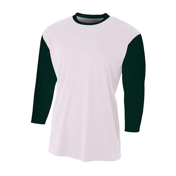 Youth 3/4 Sleeve Utility Shirt... from ASI 89380 Staton Corporate and Casual / Staton®