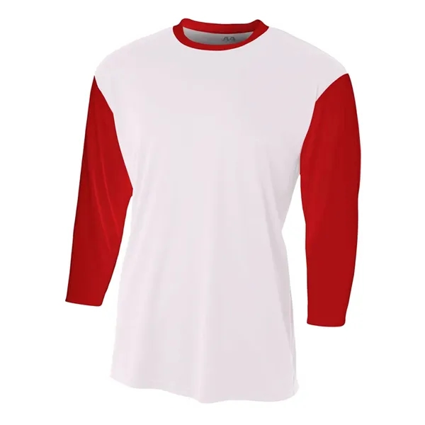 Youth 3/4 Sleeve Utility Shirt... from ASI 89380 Staton Corporate and Casual / Staton®