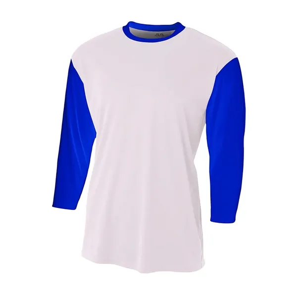 Youth 3/4 Sleeve Utility Shirt... from ASI 89380 Staton Corporate and Casual / Staton®