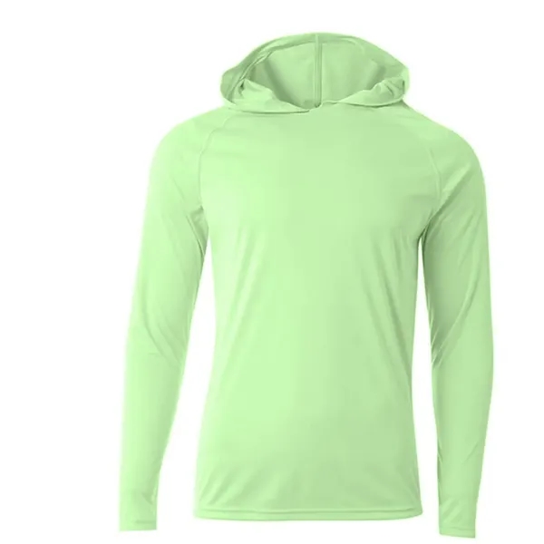 Youth Long Sleeve Hooded Tee... from ASI 89380 Staton Corporate and Casual