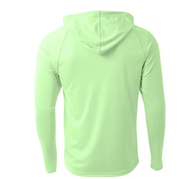 Youth Long Sleeve Hooded Tee... from ASI 89380 Staton Corporate and Casual
