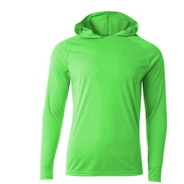 Youth Long Sleeve Hooded Tee... from ASI 89380 Staton Corporate and Casual