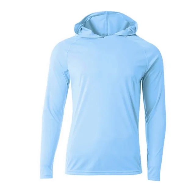 Youth Long Sleeve Hooded Tee... from ASI 89380 Staton Corporate and Casual