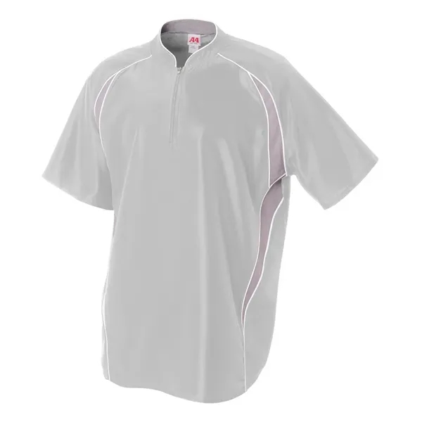 Youth 1/4 Zip Batting Jacket... from ASI 89380 Staton Corporate and Casual / Staton®