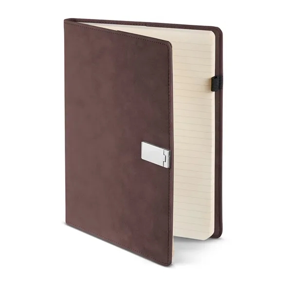 Journal with flannelette interior covers, writing pad, 30 sheets of lined... from ASI 79530 Prime Line