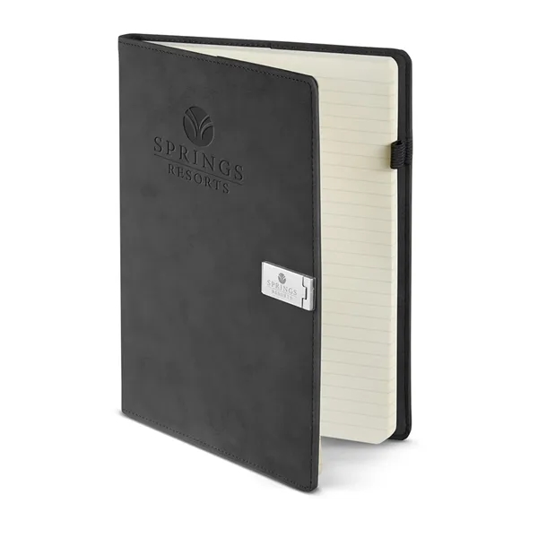 Journal with flannelette interior covers, writing pad, 30 sheets of lined... from ASI 79530 Prime Line