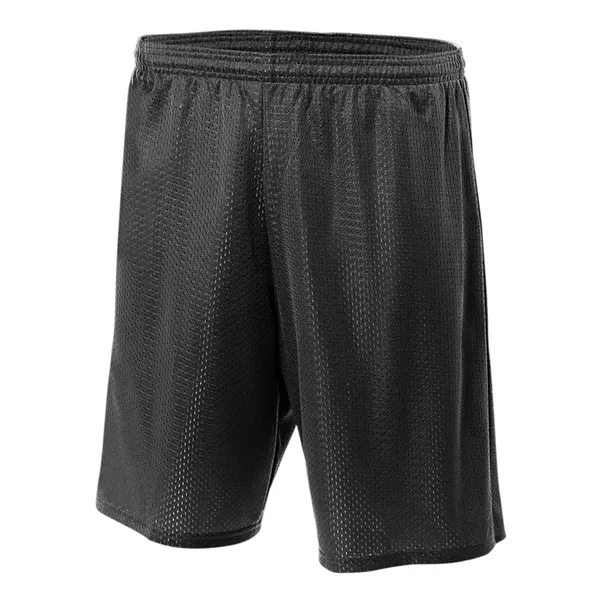 6" Youth Lined Tricot Mesh Short. 3.4 ounce. 100% polyester eyelet... from ASI 89380 Staton Corporate and Casual / Staton®