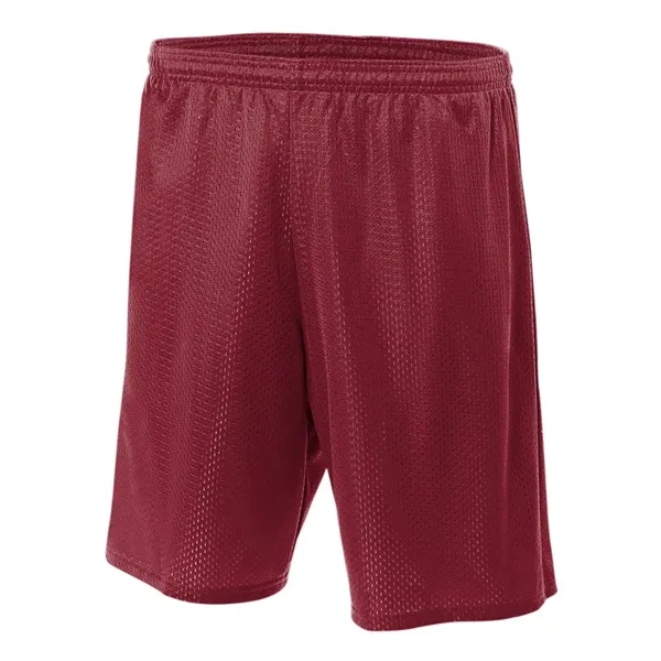 6" Youth Lined Tricot Mesh Short. 3.4 ounce. 100% polyester eyelet... from ASI 89380 Staton Corporate and Casual / Staton®