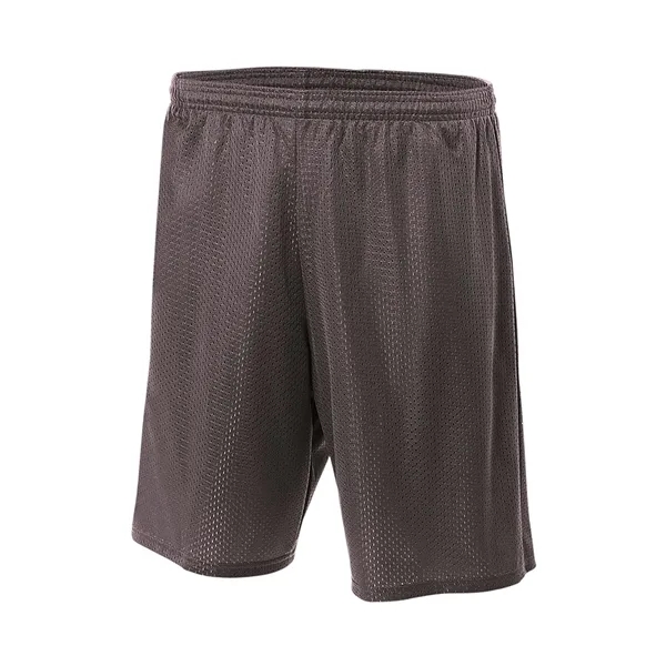 6" Youth Lined Tricot Mesh Short. 3.4 ounce. 100% polyester eyelet... from ASI 89380 Staton Corporate and Casual / Staton®