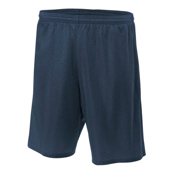 6" Youth Lined Tricot Mesh Short. 3.4 ounce. 100% polyester eyelet... from ASI 89380 Staton Corporate and Casual / Staton®