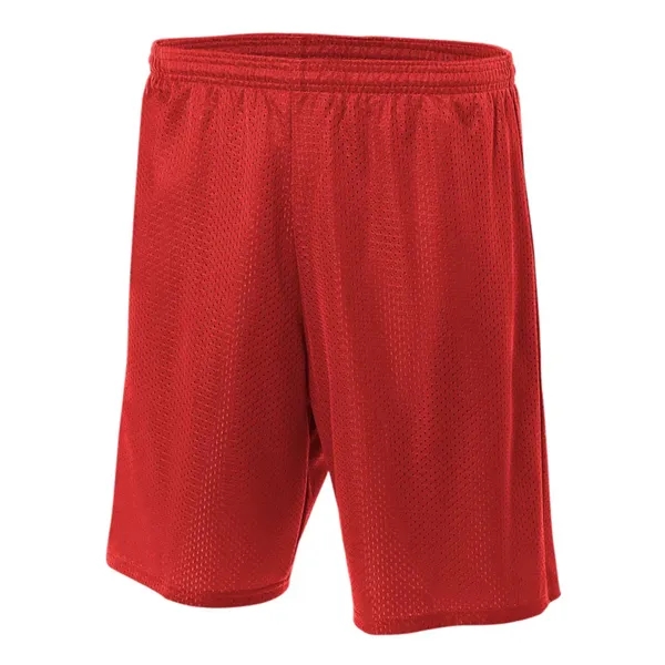 6" Youth Lined Tricot Mesh Short. 3.4 ounce. 100% polyester eyelet... from ASI 89380 Staton Corporate and Casual / Staton®