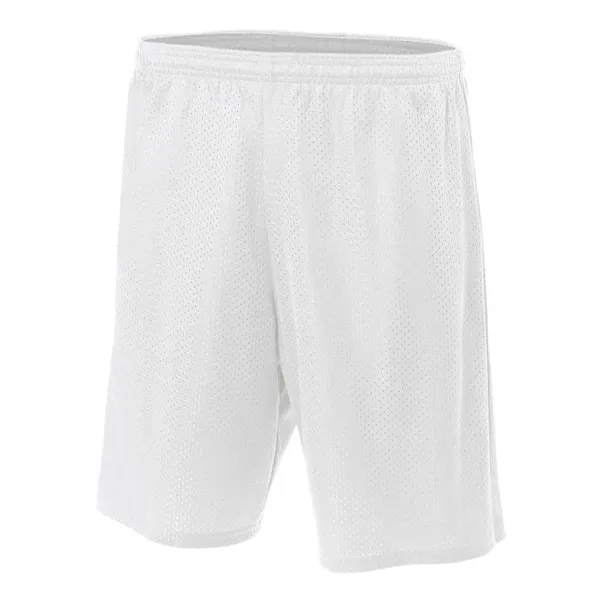 6" Youth Lined Tricot Mesh Short. 3.4 ounce. 100% polyester eyelet... from ASI 89380 Staton Corporate and Casual / Staton®