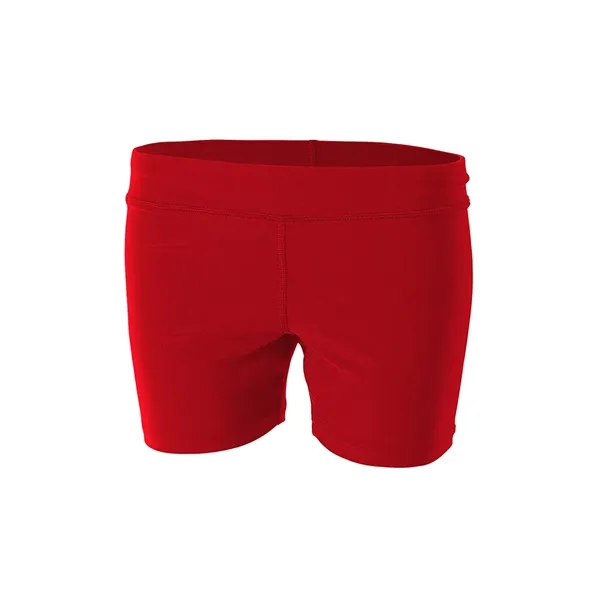 Girls 4" Volleyball Short... from ASI 89380 Staton Corporate and Casual