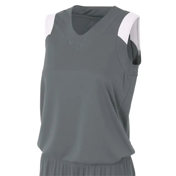 Womens V-Neck Muscle... from ASI 89380 Staton Corporate and Casual / Staton®