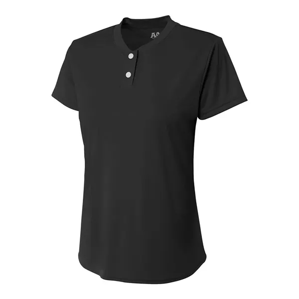 Womens Tek 2-Button Henley... from ASI 89380 Staton Corporate and Casual / Staton®