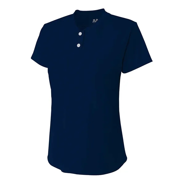 Womens Tek 2-Button Henley... from ASI 89380 Staton Corporate and Casual / Staton®
