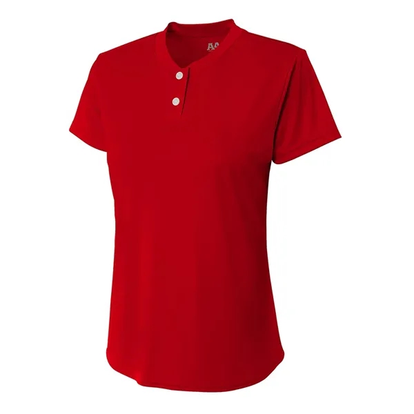 Womens Tek 2-Button Henley... from ASI 89380 Staton Corporate and Casual / Staton®