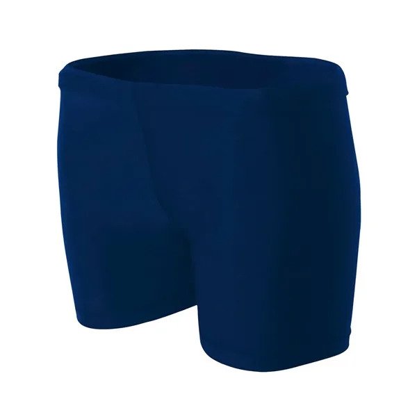 4" Women's Compression Short. 5 ounce. 80% polyester/20% spandex. 4" inseam.... from ASI 89380 Staton Corporate and Casual / Staton®