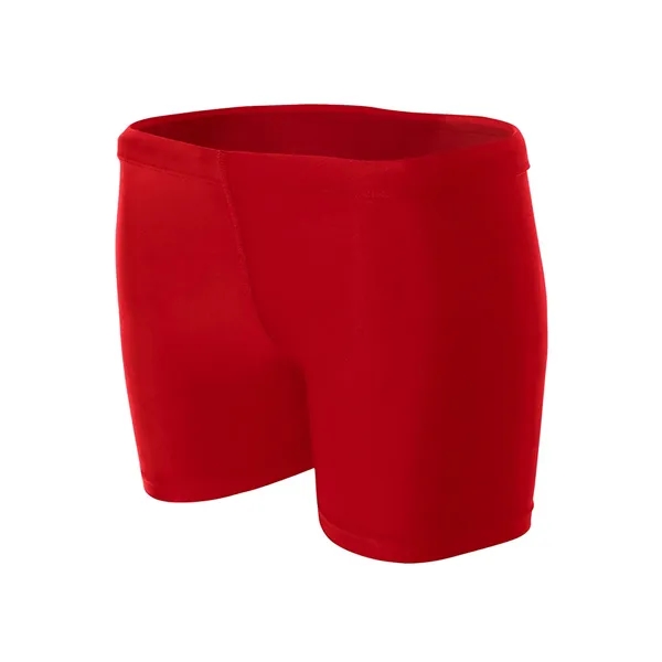 4" Women's Compression Short. 5 ounce. 80% polyester/20% spandex. 4" inseam.... from ASI 89380 Staton Corporate and Casual / Staton®