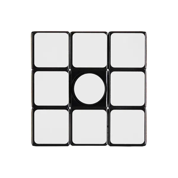 0.39" x 2.24" x 2.24 ABS plastic Rubik's® Spinner mini color-matching... from ASI 79530 Prime Line