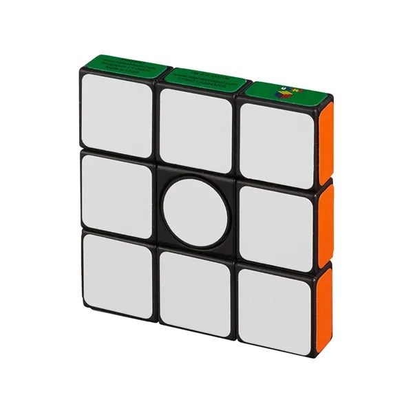 0.39" x 2.24" x 2.24 ABS plastic Rubik's® Spinner mini color-matching... from ASI 79530 Prime Line