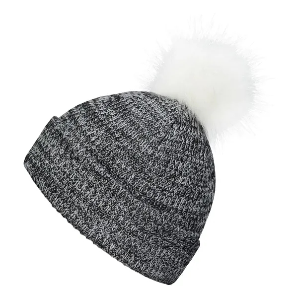 Faux Fur Pom Beanie... from ASI 89380 Staton Corporate and Casual