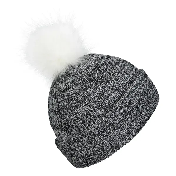 Faux Fur Pom Beanie... from ASI 89380 Staton Corporate and Casual