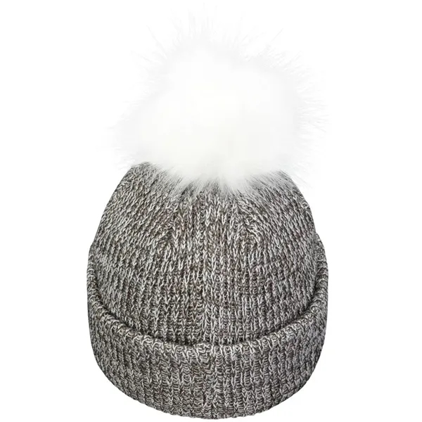 Faux Fur Pom Beanie... from ASI 89380 Staton Corporate and Casual