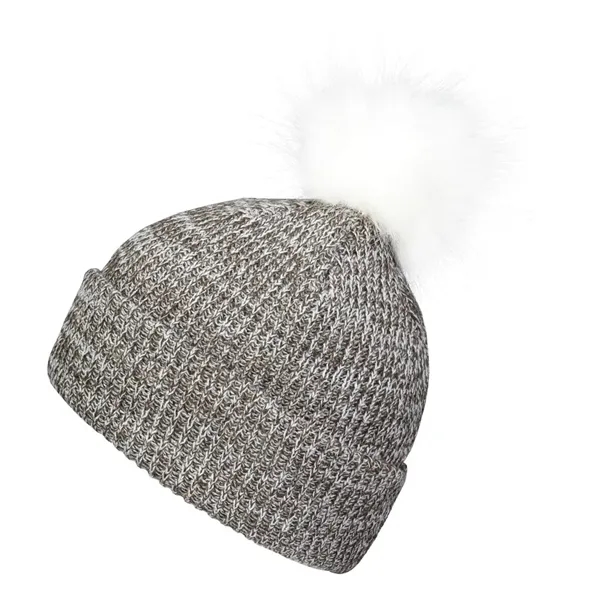 Faux Fur Pom Beanie... from ASI 89380 Staton Corporate and Casual