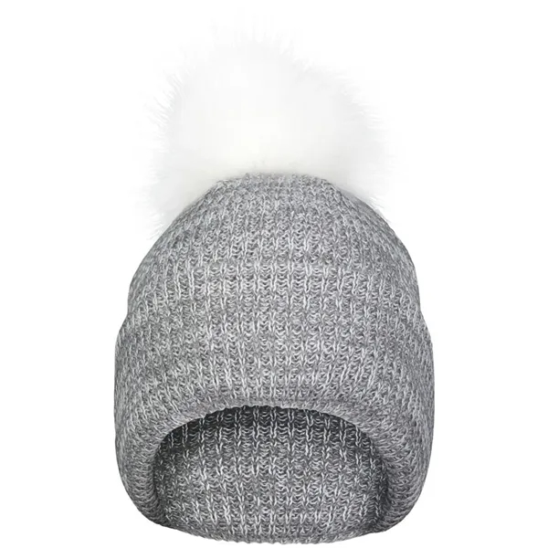 Faux Fur Pom Beanie... from ASI 89380 Staton Corporate and Casual
