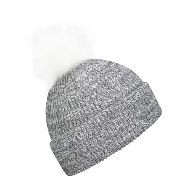 Faux Fur Pom Beanie... from ASI 89380 Staton Corporate and Casual