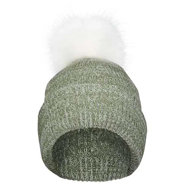 Faux Fur Pom Beanie... from ASI 89380 Staton Corporate and Casual