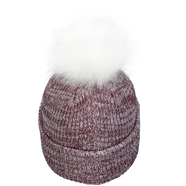 Faux Fur Pom Beanie... from ASI 89380 Staton Corporate and Casual