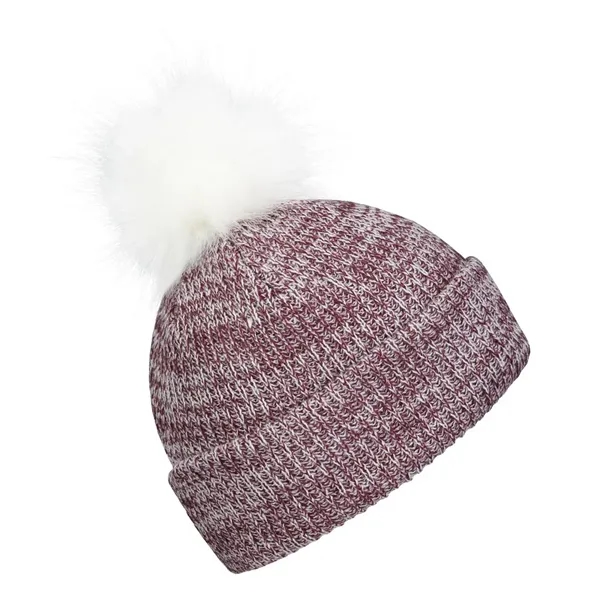 Faux Fur Pom Beanie... from ASI 89380 Staton Corporate and Casual