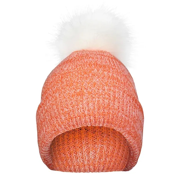 Faux Fur Pom Beanie... from ASI 89380 Staton Corporate and Casual