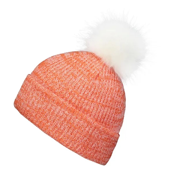 Faux Fur Pom Beanie... from ASI 89380 Staton Corporate and Casual