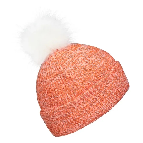 Faux Fur Pom Beanie... from ASI 89380 Staton Corporate and Casual