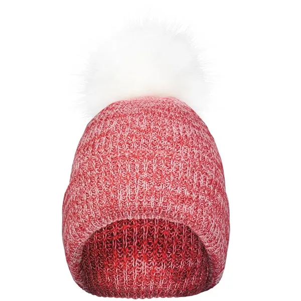 Faux Fur Pom Beanie... from ASI 89380 Staton Corporate and Casual