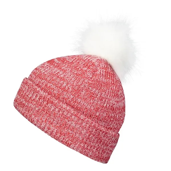 Faux Fur Pom Beanie... from ASI 89380 Staton Corporate and Casual