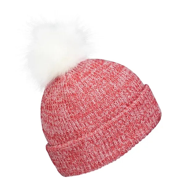 Faux Fur Pom Beanie... from ASI 89380 Staton Corporate and Casual